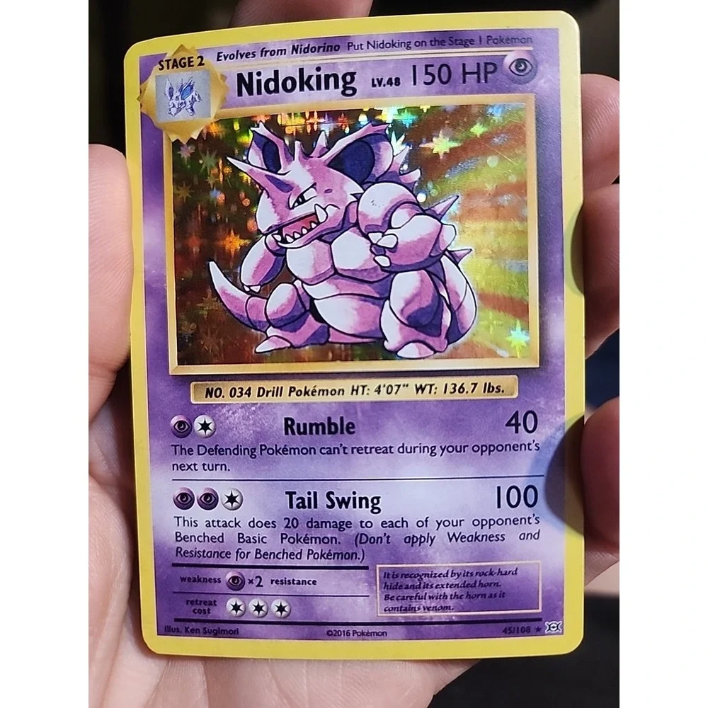 Nidoking 45/108 Evolutions Holo